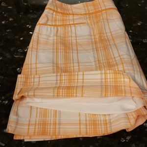 Ladies body  plaid skort